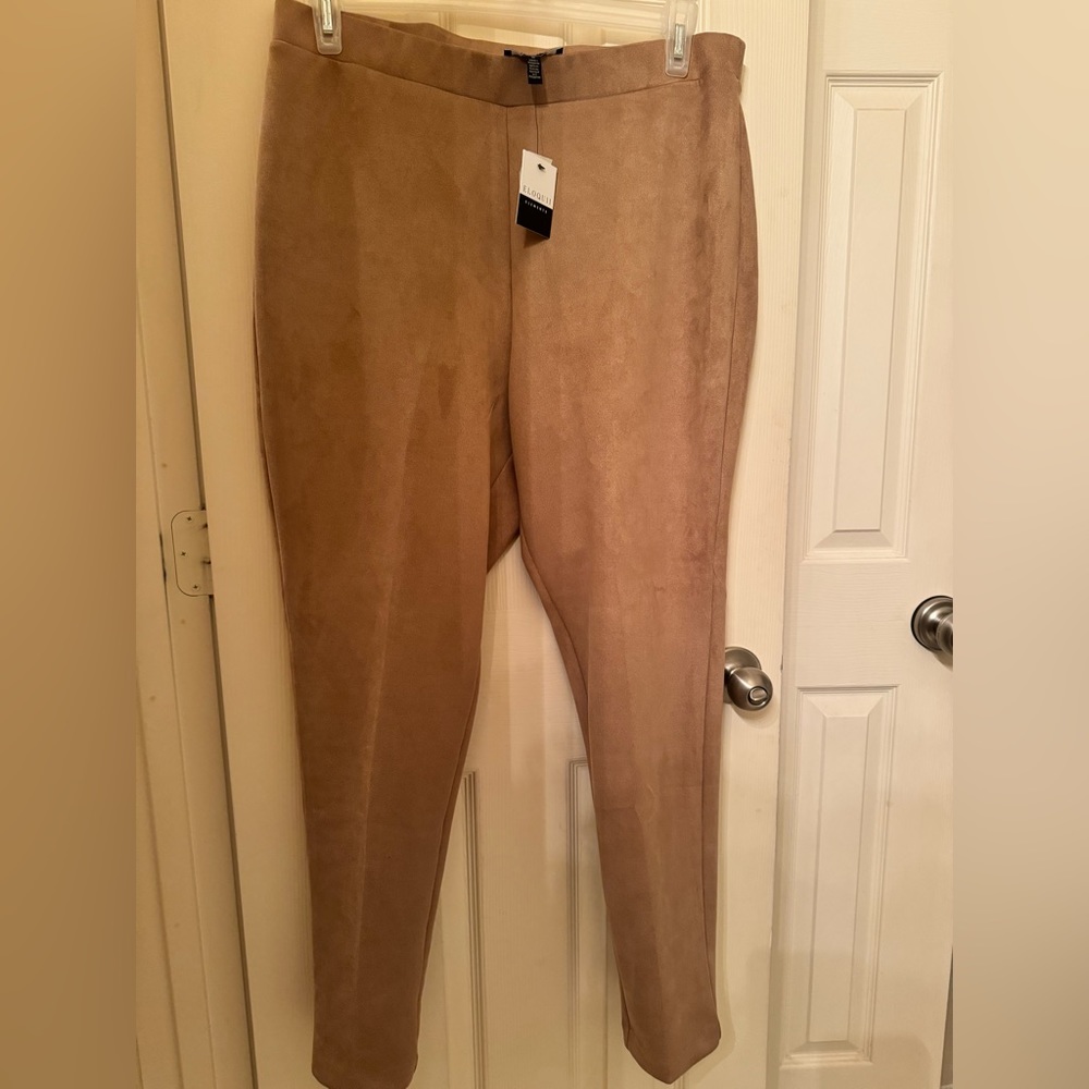 NWT Suede Leggings